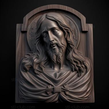 3D model st jesus (STL)